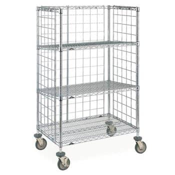 carro de ropa limpia super erecta
