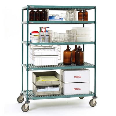 estantes super erecta pro l para laboratorio