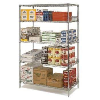 anaqueles supe erecta hyr para almacenamiento organizado